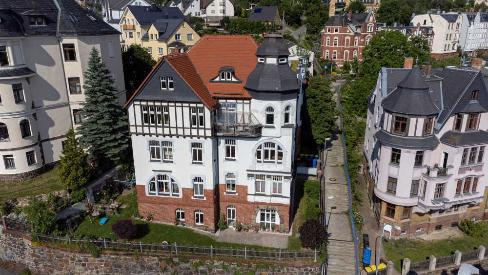 General view of Alesund's Jugendstil district (© Jugendstilsenteret)